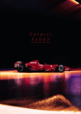 Ferrari F2007 F1 Car 