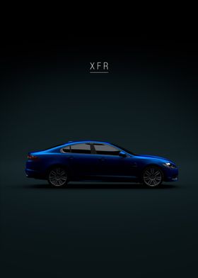 2010 Jaguar XFR Blue