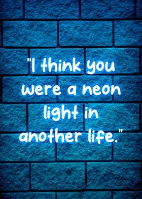 neon quotes 