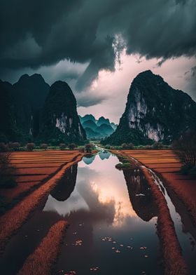 Rice Field in Ninh Binh