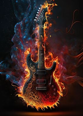Guitar fire