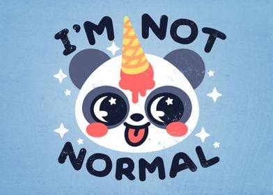 Pandacorn not normal