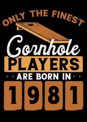 Cornhole players born 1981