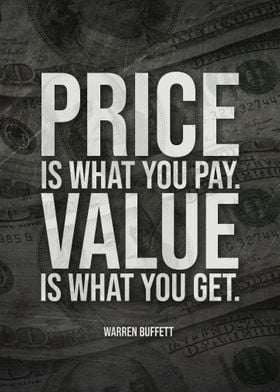 Price Vs Value Buffett