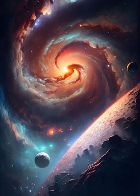 Galaxy Space Nebula
