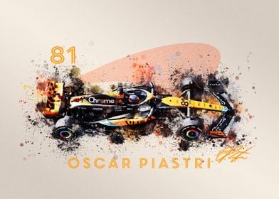 Oscar PIASTRI Car 2023