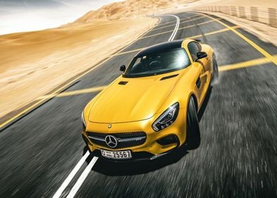 Mercedes Benz Yellow