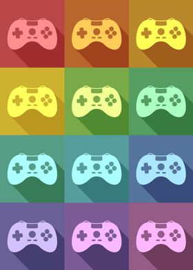 Video Game Controller Art