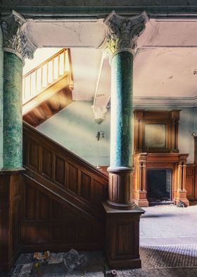 Staircase Abandoned Places