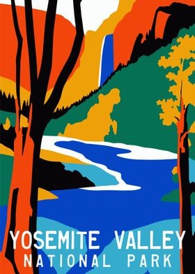 Yosemite Valley Poster