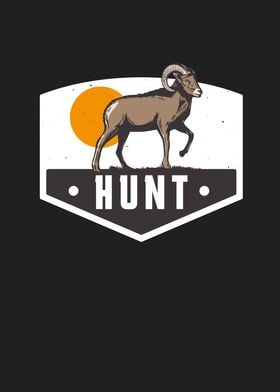 Hunting Ibex Vintage