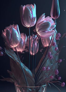 Tulip flowers