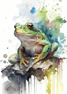 Frogs Posters: Art, Prints & Wall Art | Displate