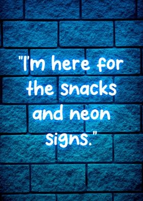 neon quotes 