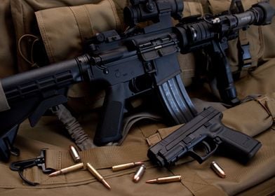US Army Assault Rifle 