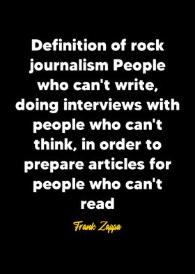 Frank Zappa quote