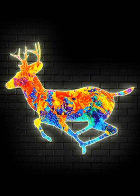 Deer Neon