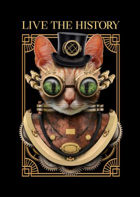 Steampunk Cat 