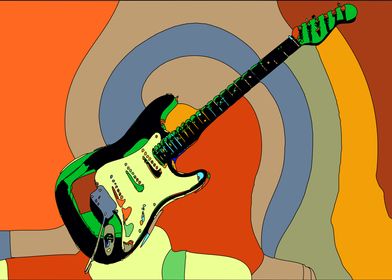 guitar and color