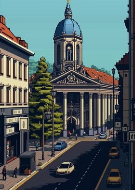 Bielsko biala Pixel art