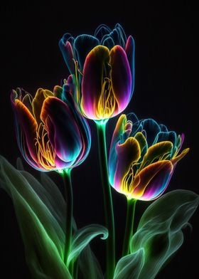 Tulip flowers