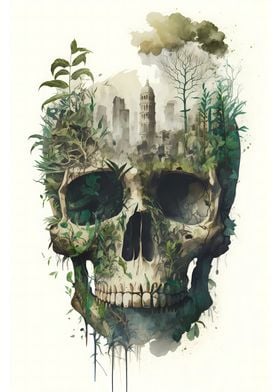 Forest City Skull