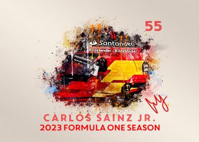 Carlos Sainz Helmet 2023