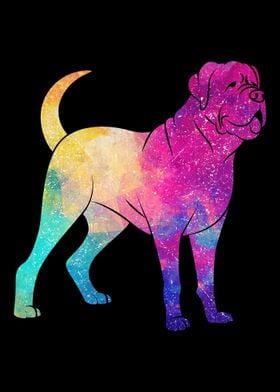 Mastiff Colorful