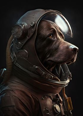 Labrador Astronaut