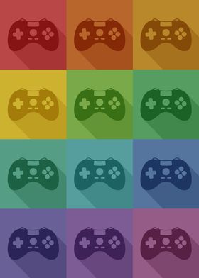 Video Game Controller Art