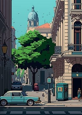 Montpellier Pixel art