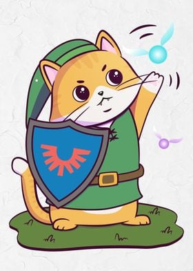 Cute Cat Knight