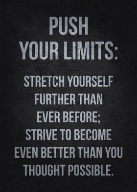 Push Your Limits