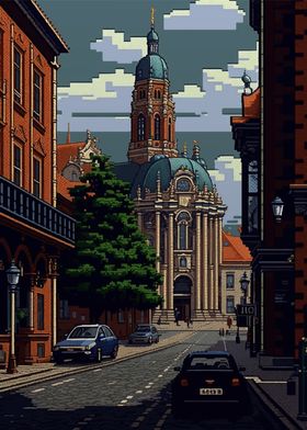 Potsdam Pixel art