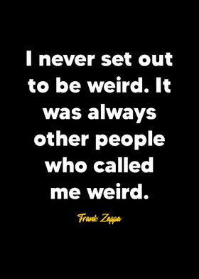 Frank Zappa quote