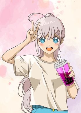 Anime Bubble Tea