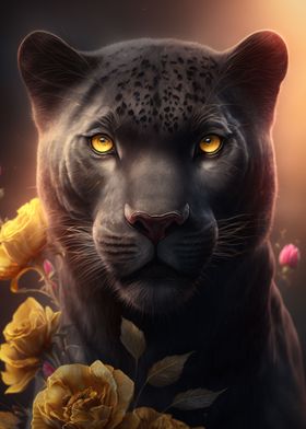 Black Panther Portrait