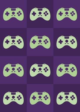 Gamer Controllers Purple