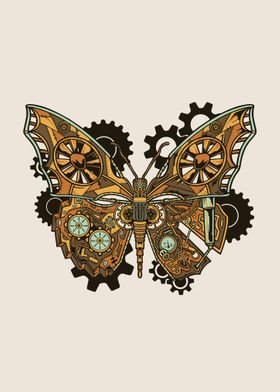 Steampunk Butterfly