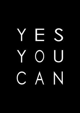 YES YOU CAN