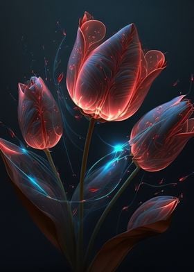 Tulip flowers