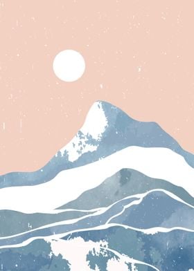 Winter Mountain art