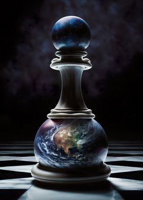 Chess Pawn Earth