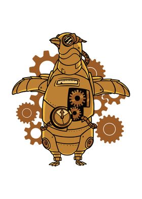 Steampunk Penguin