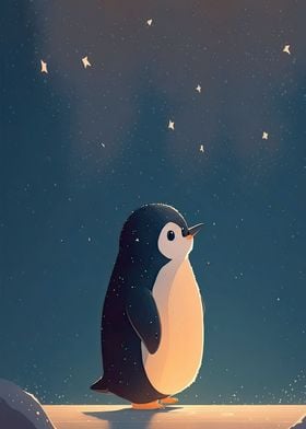 Dreamy Penguin 01