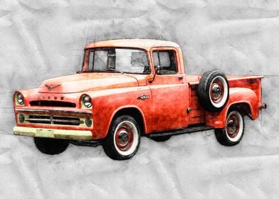 1958 Dodge D300