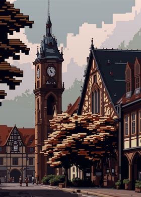 Heilbronn Pixel art