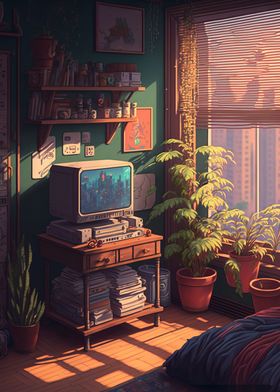 Cozy Game Room