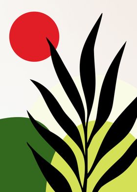 TROPICAL PLANT minimalist