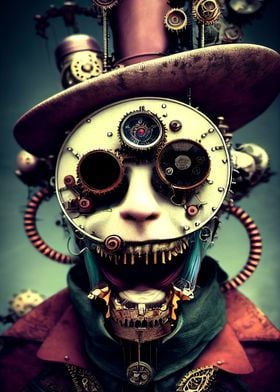 Steampunk Evil Clown 2